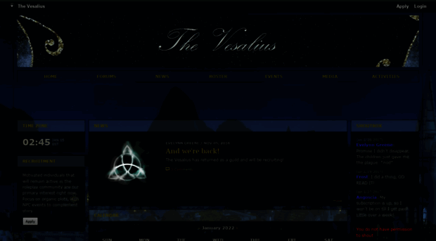 thevesalius.shivtr.com