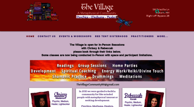 thevillageametaphysicalcommunity.com