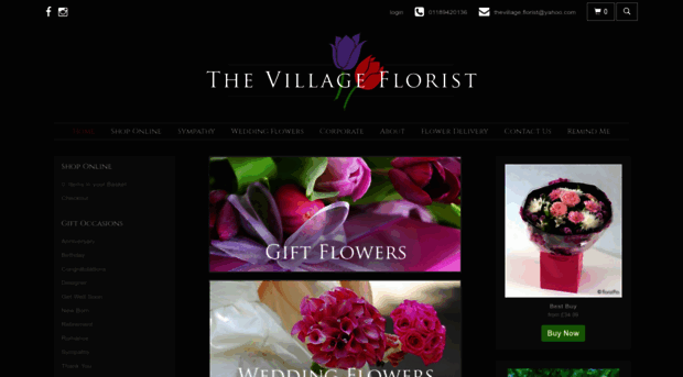 thevillageflorist.co.uk