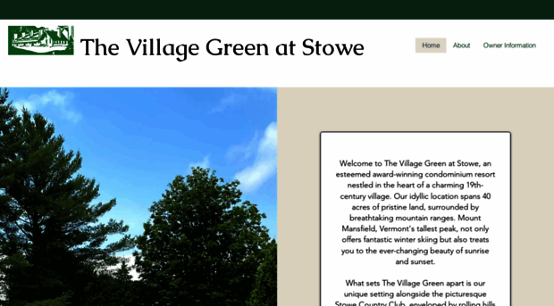 thevillagegreen-stowe.com