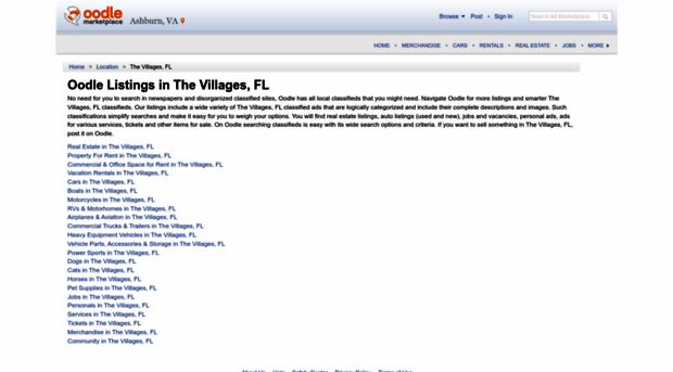 thevillages.oodle.com