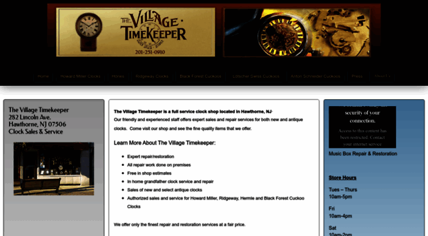 thevillagetimekeeper.com