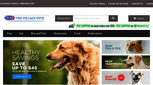 thevillagevets.vetsfirstchoice.com