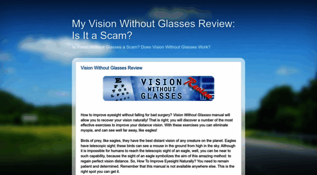 thevisionwithoutglassesrreview.blogspot.com