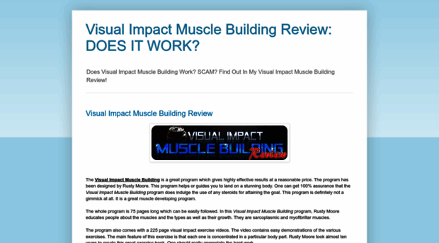 thevisualimpactmusclebuildingreview.blogspot.com