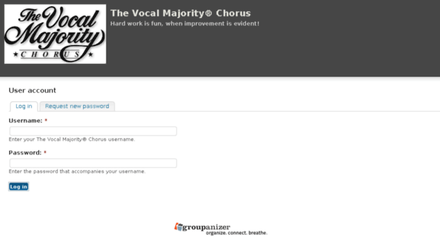 thevocalmajoritychorus.groupanizer.com