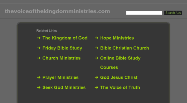 thevoiceofthekingdomministries.com