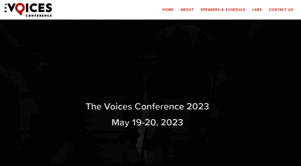 thevoicesconference.com