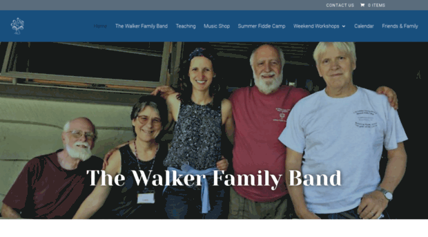 thewalkerfamilyband.com