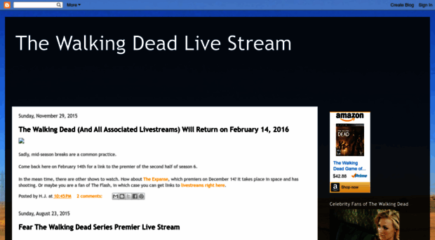 thewalkingdeadlivestream.blogspot.com