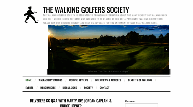 thewalkinggolfer.com