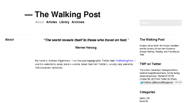 thewalkingpost.com
