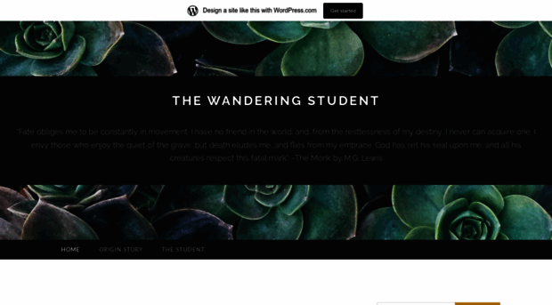 thewanderingstudentwds.wordpress.com