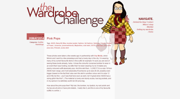 thewardrobechallenge.co.uk