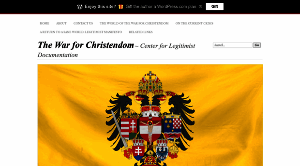 thewarforchristendom.com