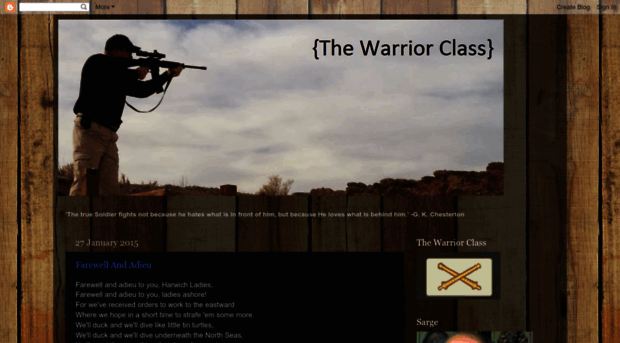 thewarriorclass.blogspot.com