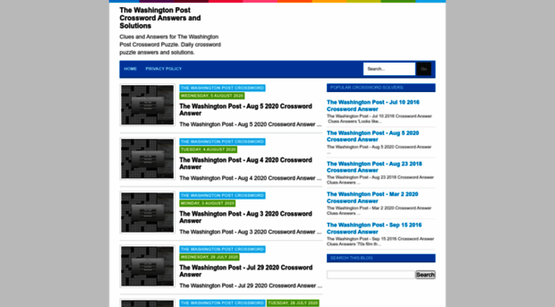 thewashingtonpostcrossword.blogspot.com