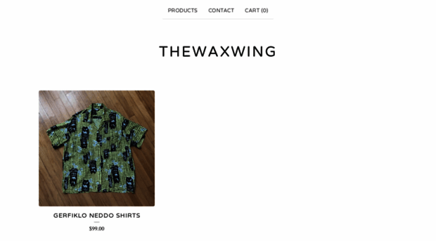 thewaxwing.bigcartel.com