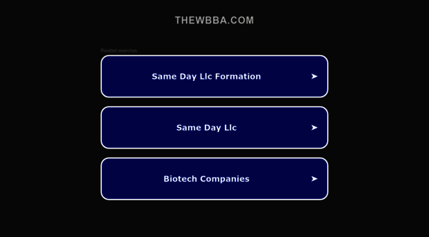 thewbba.com