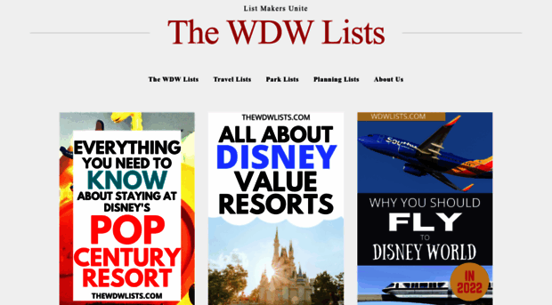 thewdwlists.com