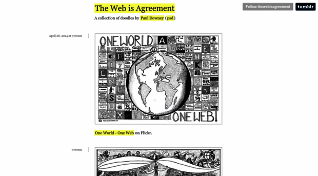 thewebisagreement.com