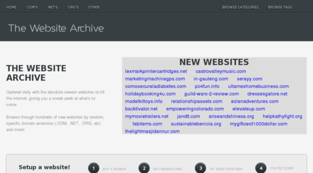 thewebsitearchive.com