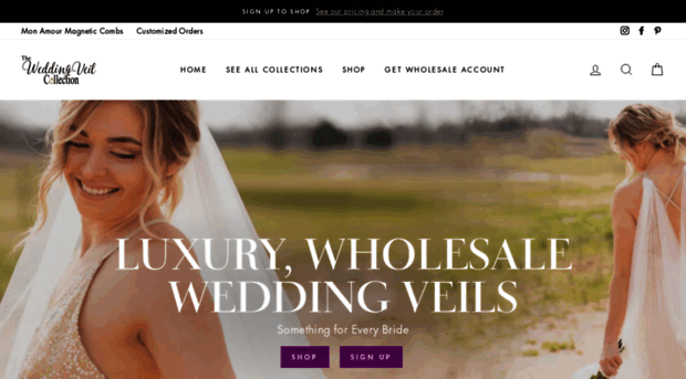 theweddingveilcollection.com