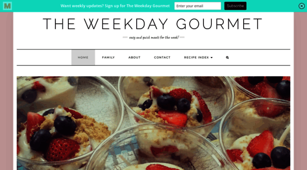 theweekdaygourmet.com