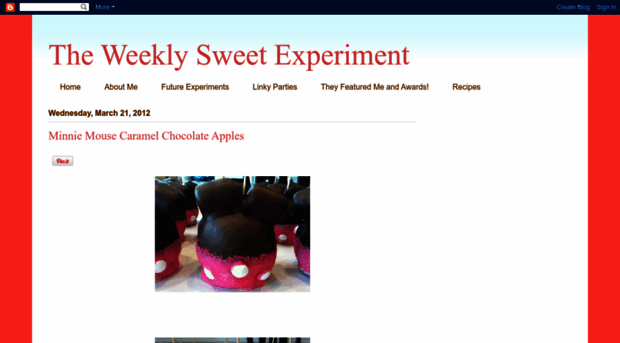 theweeklysweetexperiment.blogspot.com