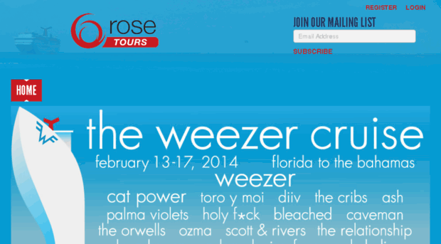 theweezercruise.com