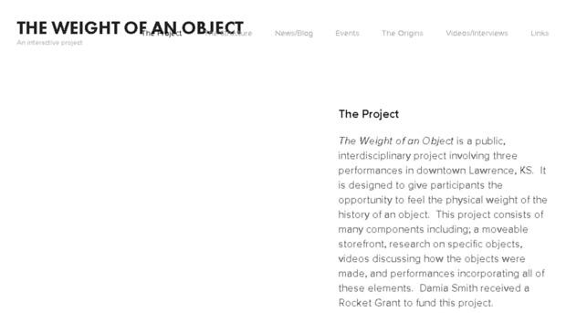 theweightofanobject.com