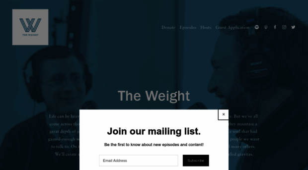 theweightpodcast.com