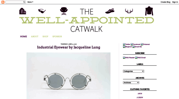 thewellappointedcatwalk.com