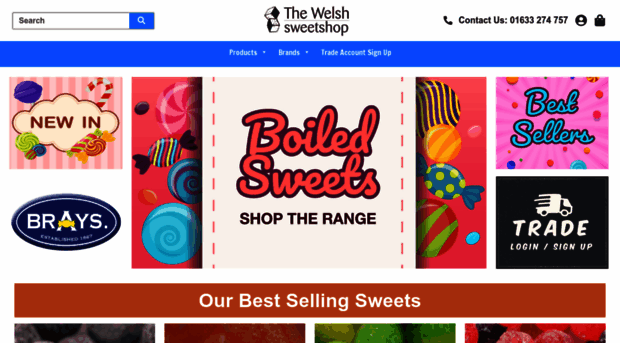 thewelshsweetshop.com