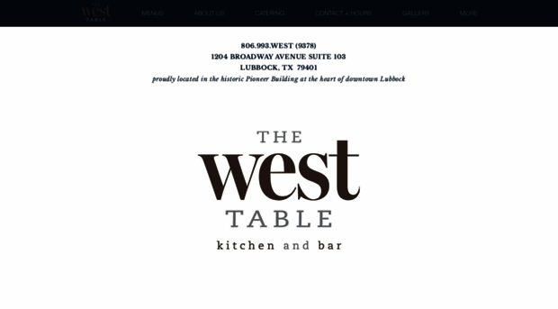 thewesttable.com