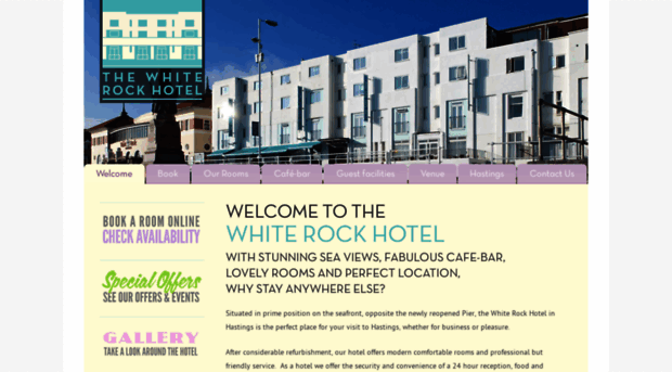 thewhiterockhotel.com