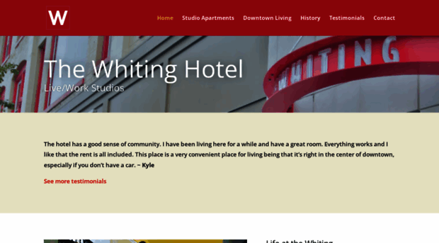 thewhitinghotel.com