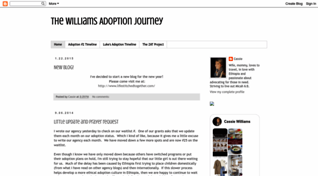 thewilliamsadoptionjourney.blogspot.com