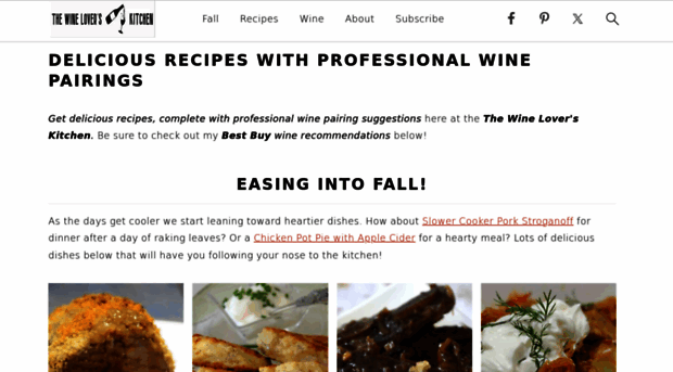 thewineloverskitchen.com