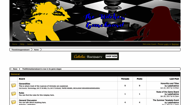 thewitchesgameboard.freeforums.net