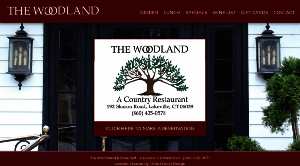 thewoodlandrestaurant.com