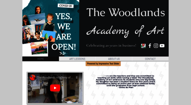 thewoodlandsacademyofart.com