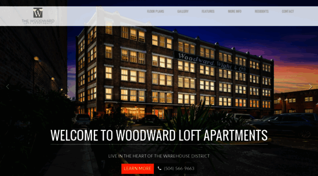 thewoodwardapartments.com