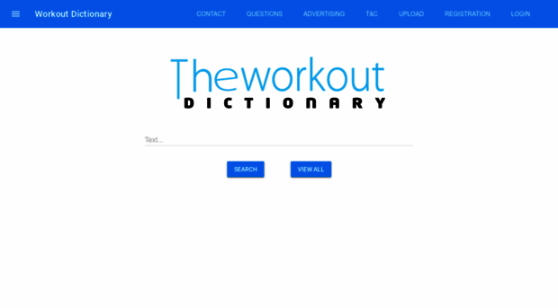 theworkoutdictionary.com