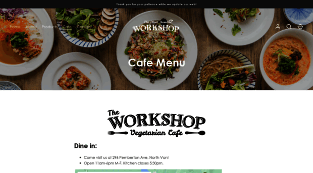 theworkshopvegetariancafe.com