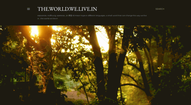 theworld-welivein.blogspot.com