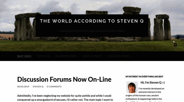 theworldaccordingtostevenq.com