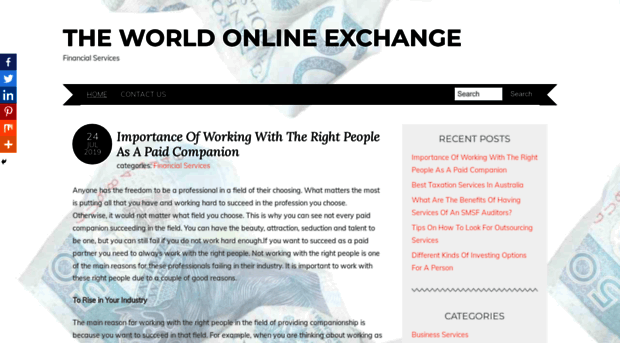 theworldonlineexchange.com