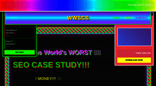 theworldsworstseocasestudy.com