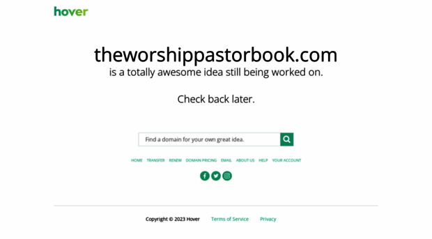 theworshippastorbook.com